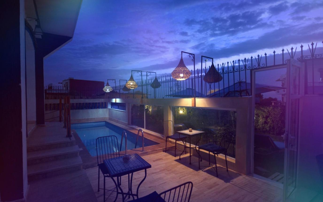 Blue Wave Lodge Agadir n'Ait Sa Екстериор снимка