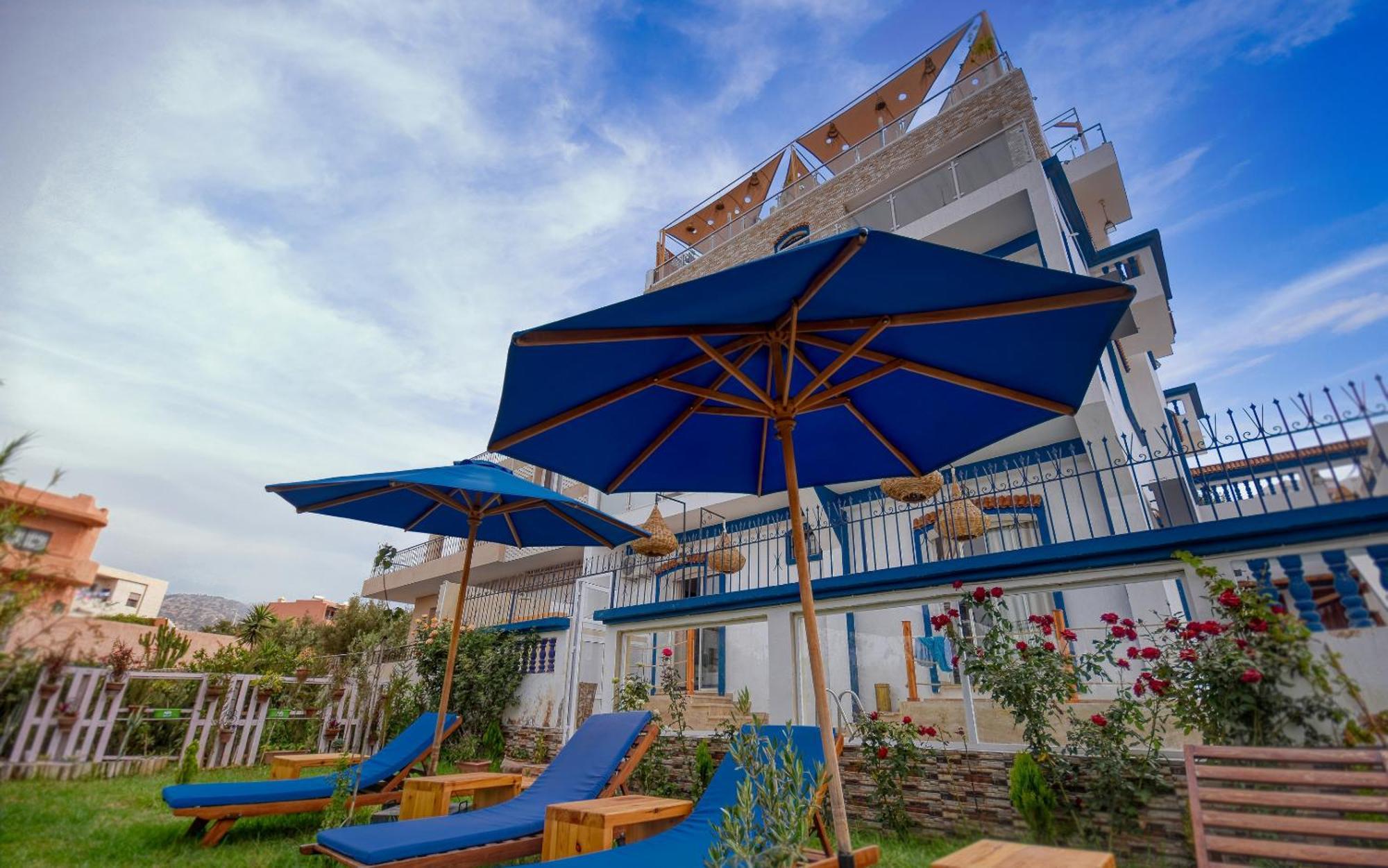Blue Wave Lodge Agadir n'Ait Sa Екстериор снимка